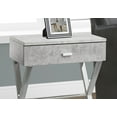 thumbnail image 4 of Monarch Specialties Accent Table, Side, End, Nightstand, Lamp, Living Room, Bedroom, Grey Laminate, 4 of 7