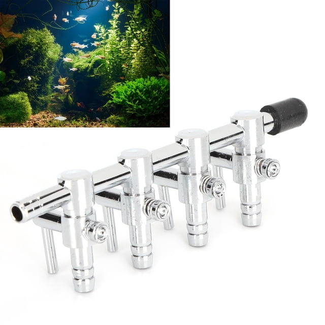 Fish Air Pump Control Valve, Professional Durable Aquarium Control Valve Manually Control Practical For Air Pump For Fish For Aquarium