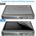 thumbnail image 4 of Washer and Dryer Top Protector Mat,23.6" x 19.7" Silicone Rubber Mat for Laudry Machine & Dryer,Non Slip Heavy Duty Waterproof Washable Top Cover Pad for Home Kitchen Laundry Room, 4 of 7