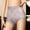 Purple, variant on Blmnix Ladies Underwear Panties High Waisted Compression Tummy Control Boxers Black Lace Panties Women's Cotton Underwear,XL
