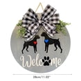 thumbnail image 2 of Letrero De Bienvenida Welcome Me Colgador De Puerta Delantera Para Decoración Interior Y Exterior Del Hogar Yuarrent HA035307-00, 2 of 6