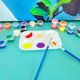 thumbnail image 3 of Mini Juego de Pintura Acrílica, Tiras de Pintura Acrílica para Niños y Adultos, Ideal para Fiestas de Cumpleaños, Regalos en el Hogar y en el Aula, 3 of 5