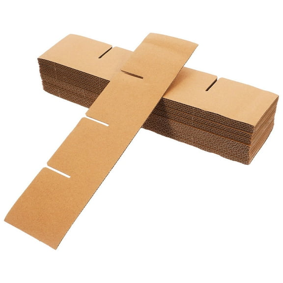 KONTONTY FRCOLOR 48pcs Box Packaging Partition for Packing Glassware Cardboard Dividers for Moving Boxes Packing Supplies for Moving and Shipping
