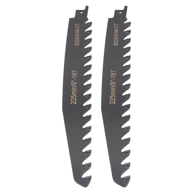 Cemented Carbide Reciprocating Saw Blades for Building Construction and Renovation