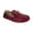 Red - burgundy, variant on Club Room Mens Bomber Moccasin Slippers, Red, M