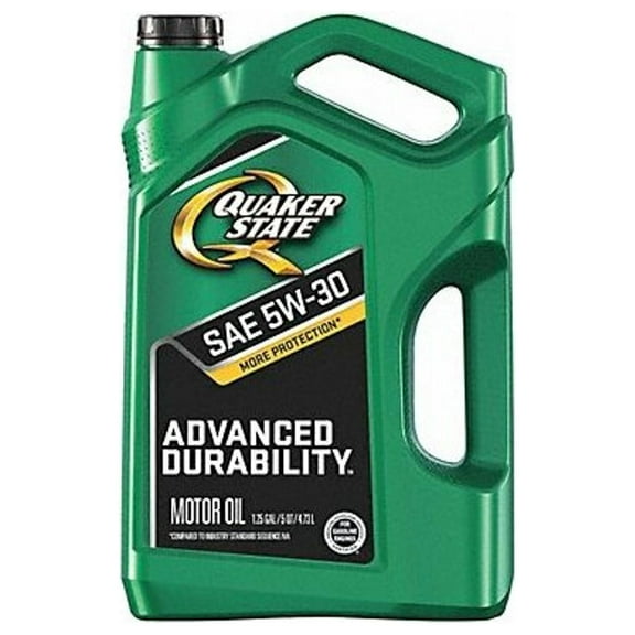 Quaker State Advanced Durability Conventional Motor Oil 5W-30, 5 qt