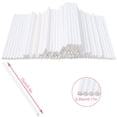 thumbnail image 3 of 100pcs/bag Lollipop Sticks Paper Cake Pop Sticks DIY Kitchen Stick DIY Cake Pop Candy Chocolate Rods, 15cm x 3.5mm, 3 of 8