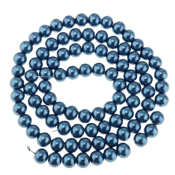 8 mm / 10 mm 115/90 Plástico Flojo para Joyería Azul oscuro