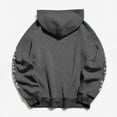 thumbnail image 4 of frariair Women's Rose for You Letter Rose Printed Long Sleeved Hoodie with Pockets Women S Sweatshirt Zip Hoodie Dress, 4 of 4