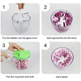 thumbnail image 3 of Mini Manual Vegetable Chopper With Grinder And Professional Mixer With Compact And Professional Cutting Blade Of Kitchen Without Noise, 3 of 5