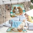 thumbnail image 7 of Qxltty Cavalier King Charles Spaniel Dog Cat litter Pads Pet Set of 2 Diaper Mats Center Anti-leakage Layer Absorbent Soft and Comfortable, 7 of 7