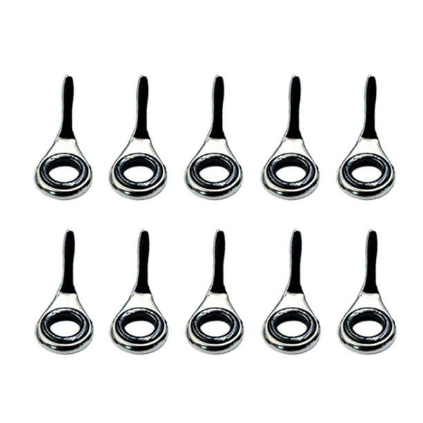 10 Pack Fishing Rod Guides Fishing Line Guides Eyes Sets 2/3/3.8