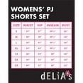 thumbnail image 7 of dELiA*s Women's Pajamas - 2 Piece Super Soft Button Down Sleep Shirt and Lounge Shorts (S-3X), 7 of 7