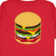 thumbnail image 4 of Inktastic Hamburger Lover Boys or Girls Long Sleeve Toddler T-Shirt, 4 of 5