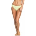 thumbnail image 1 of ROXY Women's Yellow Printed Full Coverage Lined Stretch Beautiful Sun Bikini Swimsuit Bottom L, 1 of 3
