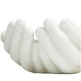 thumbnail image 4 of 15" x 7" White Polystone Open Hands Sculpture, by DecMode, 4 of 8