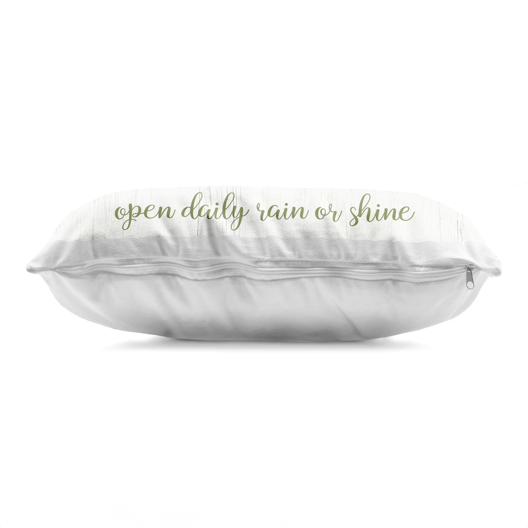 Stupell Industries Open Daily Garden Market Decorative Printed Throw Pillow, design by Sally Swatland, 14 x 7 x 20