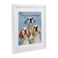 thumbnail image 2 of Stupell Industries Cottage Things Are Looking Up White Framed Print Under Glass, 16 x 16, by Kim Curinga, 2 of 8