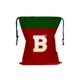 thumbnail image 1 of Bolsa de Almacenamiento Del Árbol de Navidad Bolsa de Regalo de Navidad de 26 Cartas 12.2x14.96In Rojo Poliéster con Cordón Bolsas de Regalo de Navidad, 1 of 6