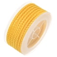 thumbnail image 3 of Nylon Hilo Cordel Rebordear Cordón 4mm Extrafuerte Trenzado Nylon Artesanía Cuerda para Pulseras Joyería Fabricación Bricolaje Artesanía 3,2 M/10,5 Pies, Dorado, 3 of 7