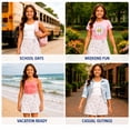 thumbnail image 3 of Jessica Simpson Girls Denim Skort Casual Mid Waist Denim Skirts with Shorts with Pockets, 3 of 7