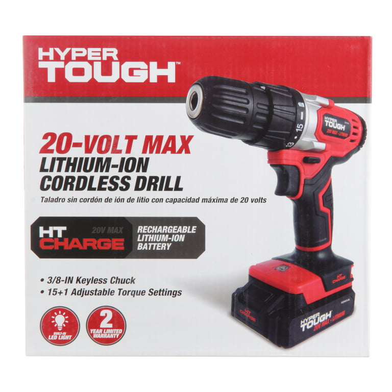 20V MAX Lithium-Ion Cordless 3/8 in. Drill/Driver with Battery 1.5Ah and  Charger