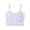 Light Purple, variant on Girls A-Class Cotton Training Bra Cami Ribbed Spaghetti Strap Training Crop Tank Top Breathable Beginner Undershirt for Kids(Orange,9-10 Years)