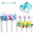 thumbnail image 3 of Asientos de coche, juguetes de espiral para bebés, accesorios de peluche para cochecitos, peluches para niños pequeños, juguetes colgantes para cuna de cochecito (azul cielo), 3 of 4