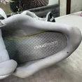 thumbnail image 4 of Adi-das Mens Size 10 White/Black Sneakers Comfortable Casual Athletic Shoes, 4 of 6