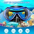 thumbnail image 3 of GKV 180° Panoramic Anti-Fog Snorkel Mask Set – Dry Top Snorkel with Tempered Glass, Leakproof Adult Gear for Snorkeling & Beach Trips, 3 of 7