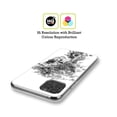 thumbnail image 2 of Head Case Designs Officially Licensed Riza Peker Skulls 6 Black And White Soft Gel Case Compatible with Apple iPhone XR, 2 of 7