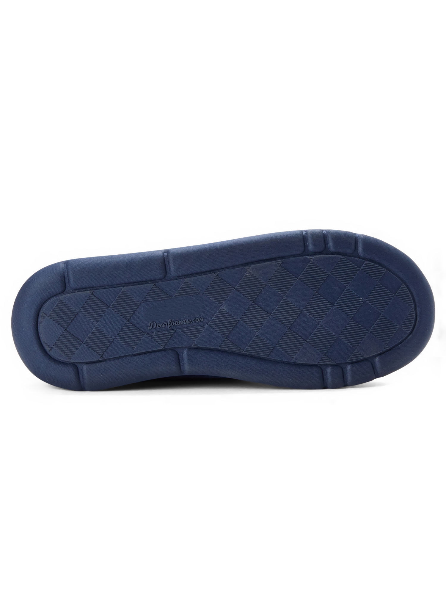 Dearfoams Cozy Comfort Men's Jersey Closeback Slippers