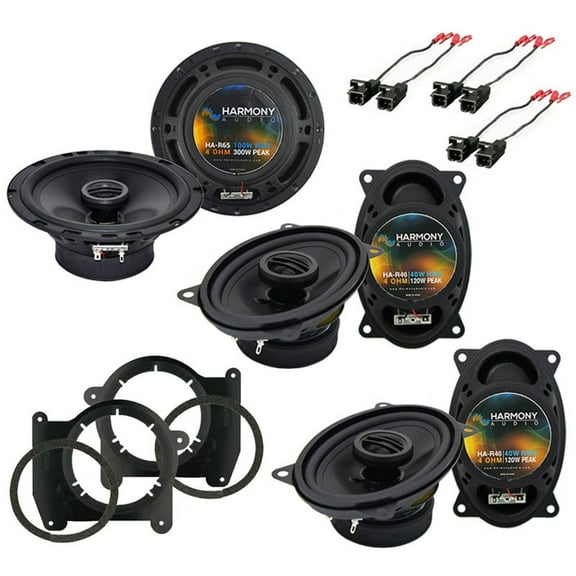 Chevy Blazer 1998-2005 Factory Speaker Upgrade Harmony (2)R46 R65 Package New