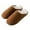 Brown, variant on Men's Warm Soft Furr House Memory Foam Slipper