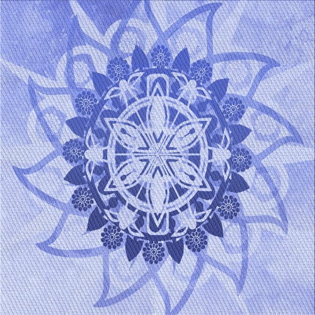 

Ahgly Company Indoor Square Patterned Light Slate Blue Area Rugs 8 Square