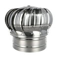 thumbnail image 1 of Capuchon de Cheminée Rotatif en Acier Inoxydable Protection de Pot Capuchon de Tuyau de Cheminée en Acier Inoxydable Évent Supérieur Évacuation, 1 of 8