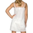 thumbnail image 2 of I.C. Collections Little Girls White Simple Empire Waist Slip, 4 - 14, 2 of 2