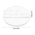 thumbnail image 6 of OULII 100Pcs Clear Plastic Card Holder Stand for Desk and Restaurant Table Numbers, 6 of 7