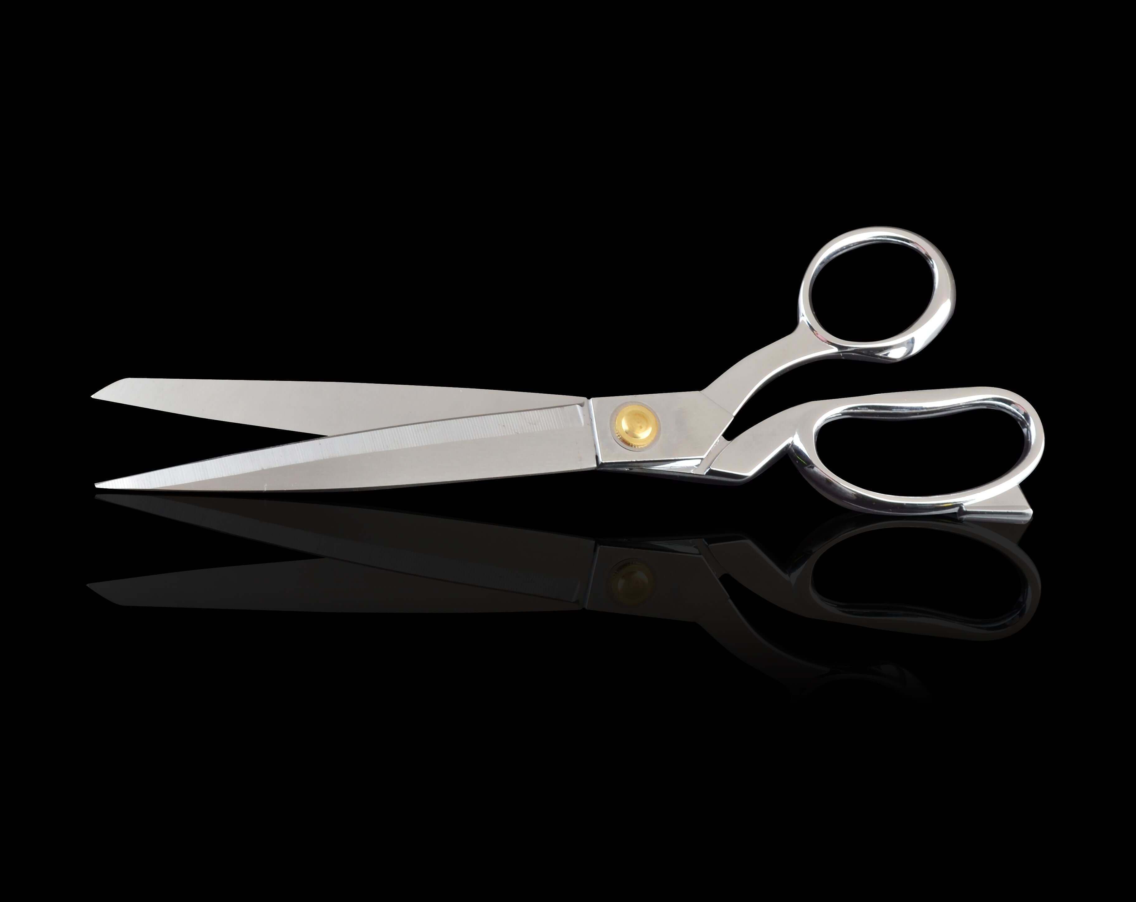 eZthings Heavy Duty Scissors, 10.5 Inch, Silver