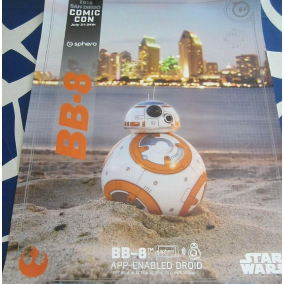 BB-8 Star Wars 2016 San Diego Comic-Con exclusive 18x24 poster