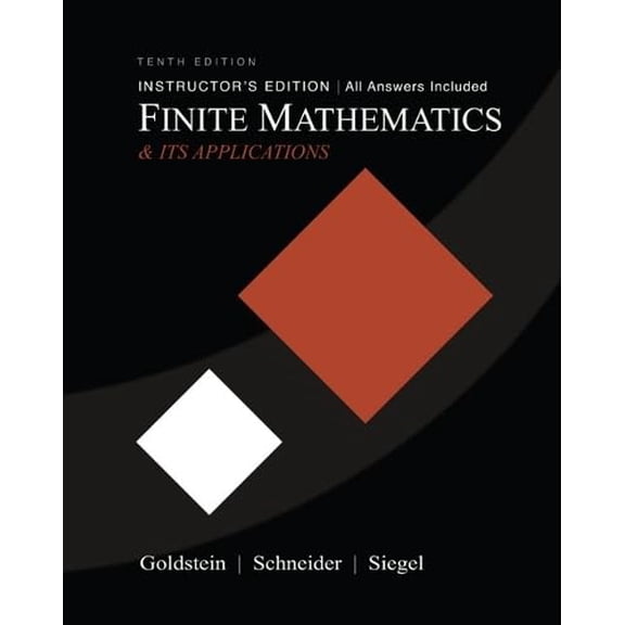 Pre-Owned Finite Mathematics & Its Applications (Hardcover) 0321571894 9780321571892