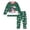 p-82Green309, variant on CAIVO Kids Christmas 2 Piece Pajama Sets Girls O-Neck Long Sleeve T-Shirts Pants Boys Xmas Loungewear Sleepwear