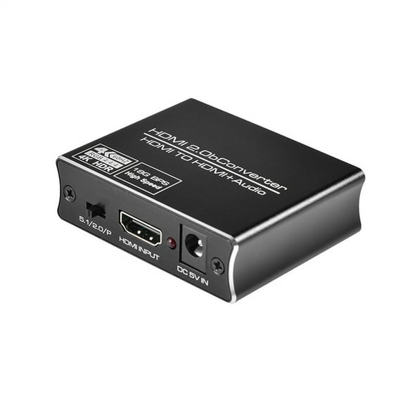 Japceit Tendak HDMI To HDMI Stereo Audio Extractor Converter HDMI Audio Splitter