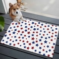 thumbnail image 3 of 4th of July Entryway Rug 2'x3'&nbsp; Non Slip Front Door Mats, Blue Red Star Patriotic Geometric Entrance Rugs Indoor Outdoor Carpet, Washable Floor Mats Small Area Rug for Bedroom Kitchen, 3 of 8