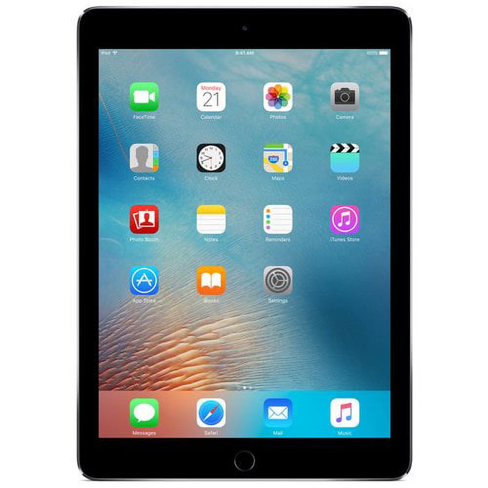 Apple iPad Pro Tablet, 9.7", Twister Dual-core (2 Core) 2.16 GHz, 2 GB RAM, 128 GB Storage, iOS 9, Space Gray - image 2 of 5