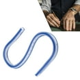 thumbnail image 3 of 1 Pcs Flexible Plastic Curve Rule, Plastic Blue White Curve Design Ruler, Ideal For Engineering Drawing, Design Graphics, All Kinds Of Painting, 3 of 8