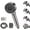 dePro black, variant on Ion Drops Shower Head, Filtered Showerhead with Handheld, High Pressure Showerhead with Filters for Hard Water, Light Blue