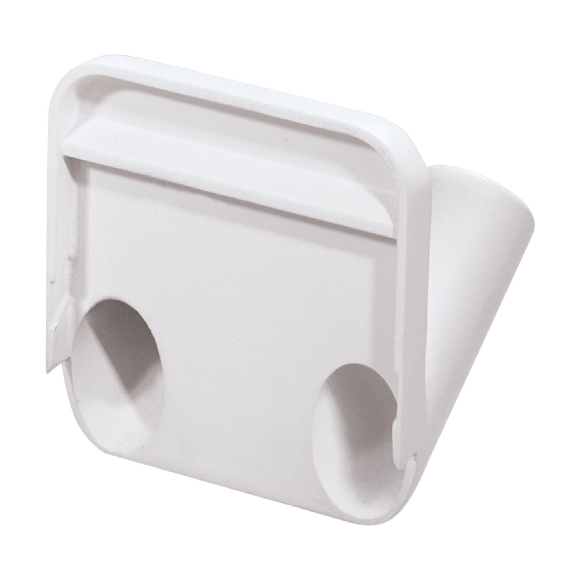 iDesign Shower Squeegee with Adhesive Hook – Berkley Collection - Coconut/White