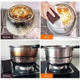 thumbnail image 2 of Carborundum Sponge, Steel Sponge for Pans, Mineral Sponge for Stainless Steel for Pots, Pans, Grill, Oven Racks & Sink Stains(5pcs), 2 of 7
