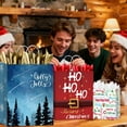 thumbnail image 3 of 24 Pack Kraft Christmas Gift Paper Bags Bulk with Handles, Assorted Sizes Set for Xmas Party Supplies, Wrapping Christmas Holiday Presents(8 Jumbo,8 Large,8 Medium), 3 of 7